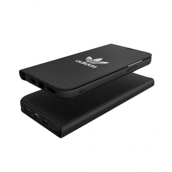 Adidas iPhone 12 Pro Max Etui Booklet Case Basic Svart