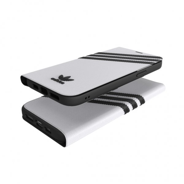 Adidas iPhone 12 Pro Max Etui Booklet Case Hvit