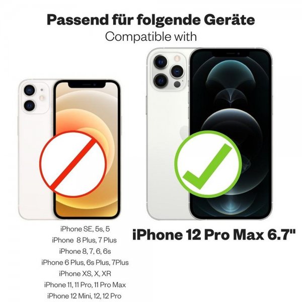 Kavaj iPhone 12 Pro Max Etui Dallas Brun