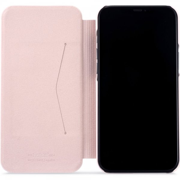 holdit iPhone 12 Pro Max Etui SlimFlip Wallet Blush Pink