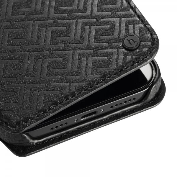 holdit iPhone 12 Pro Max Etui Stockholm Löstagbart Deksel Celia Svart
