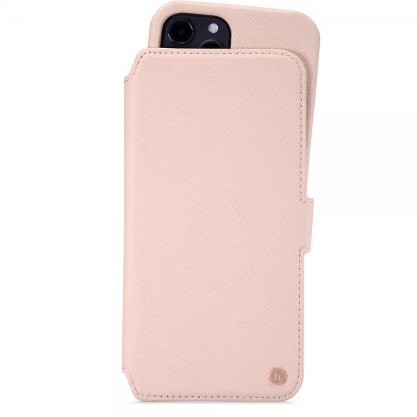holdit iPhone 12 Pro Max Etui Stockholm Löstagbart Deksel Rosa