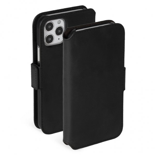 Krusell iPhone 12 Pro Max Etui Sunne PhoneWallet Vintage Black