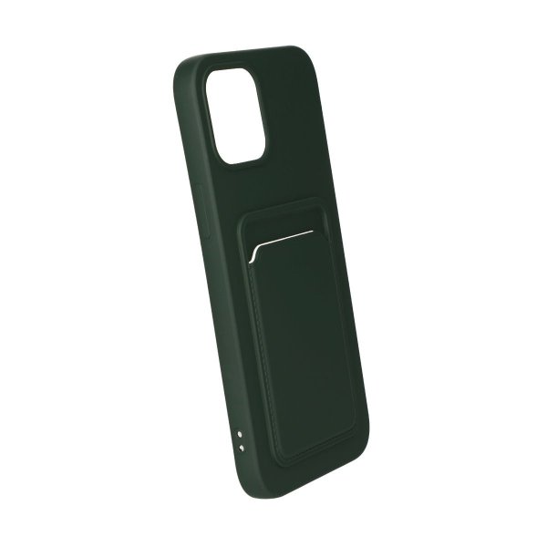 iPhone 12 Pro Max Deksel Kortholder Grønn