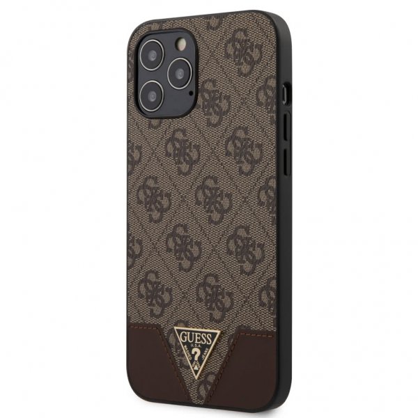 Guess iPhone 12 Pro Max Deksel 4G Brun