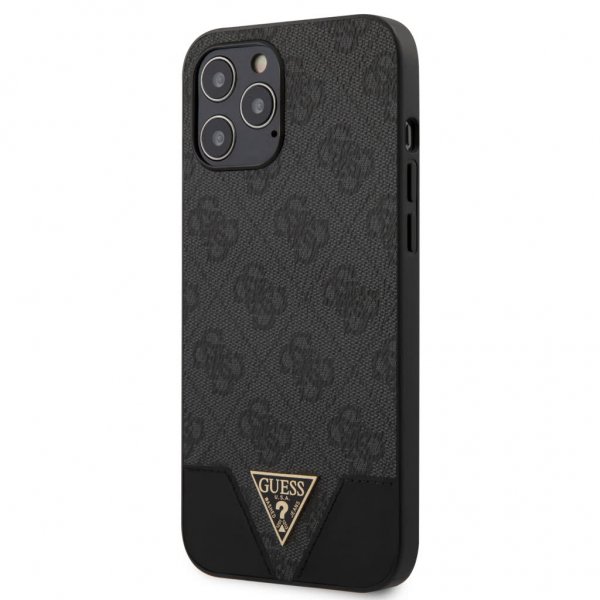 Guess iPhone 12 Pro Max Deksel 4G Grå