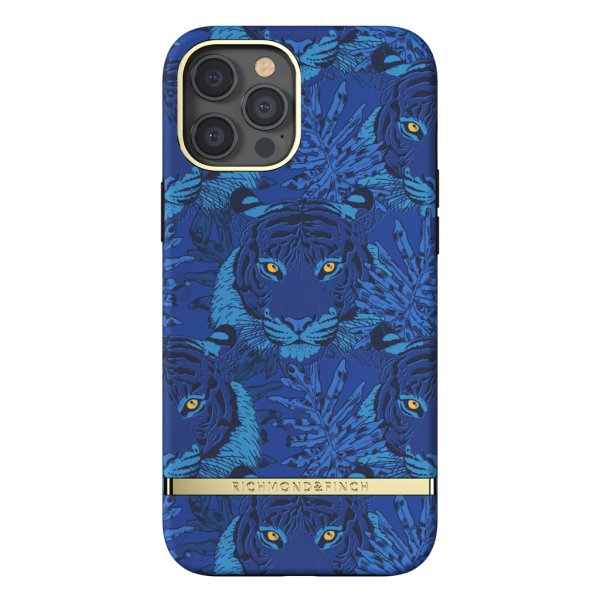 Richmond & Finch iPhone 12 Pro Max Deksel Blue Tiger