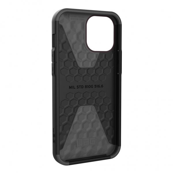 Urban Armor Gear (UAG) iPhone 12 Pro Max Deksel Civilian Eggplant