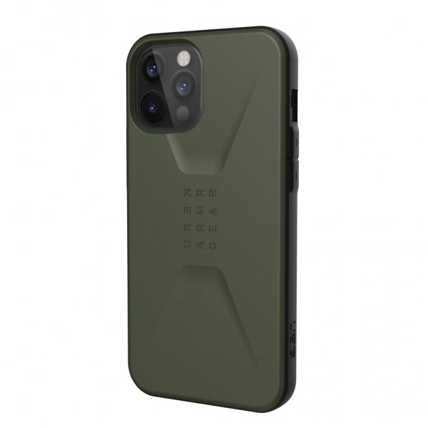 Urban Armor Gear (UAG) iPhone 12 Pro Max Deksel Civilian Olive