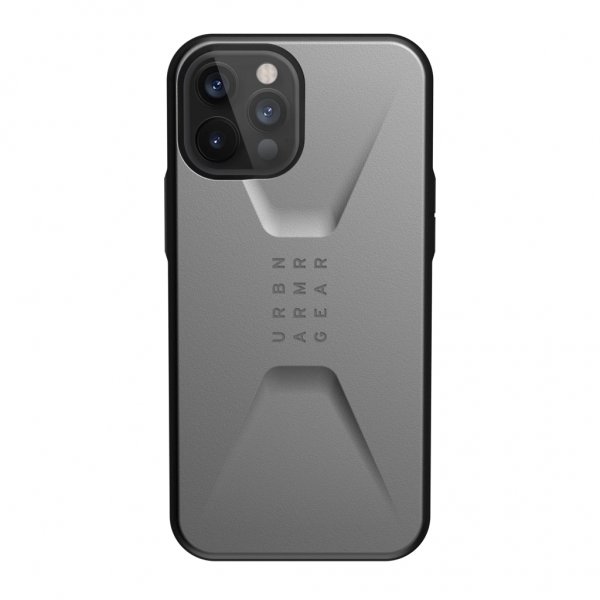 Urban Armor Gear (UAG) iPhone 12 Pro Max Deksel Civilian Sølv