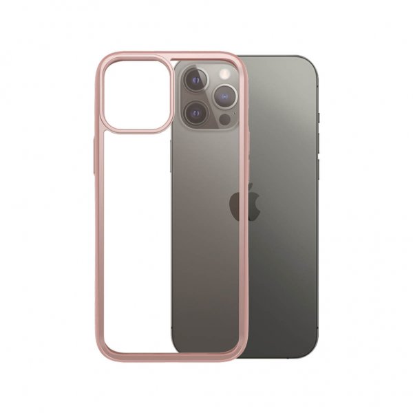 PanzerGlass iPhone 12 Pro Max Deksel ClearCase Color Rose Gold