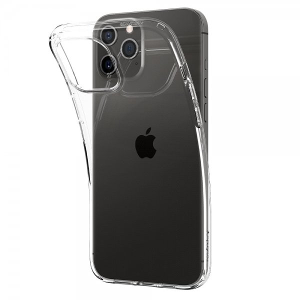 Spigen iPhone 12 Pro Max Deksel Liquid Crystal Crystal Clear