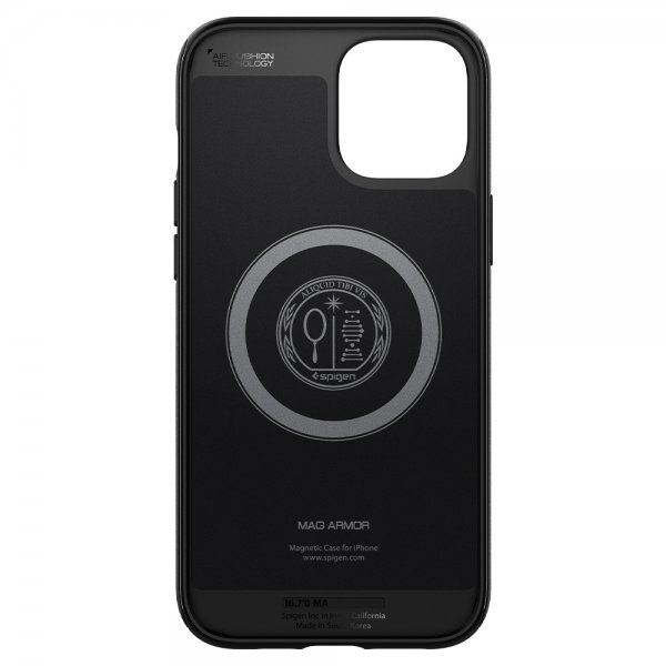 Spigen iPhone 12 Pro Max Deksel Mag Armor Matte Black