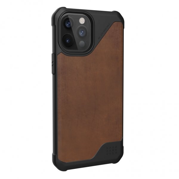 Urban Armor Gear (UAG) iPhone 12 Pro Max Deksel Metropolis LT Leather Brun