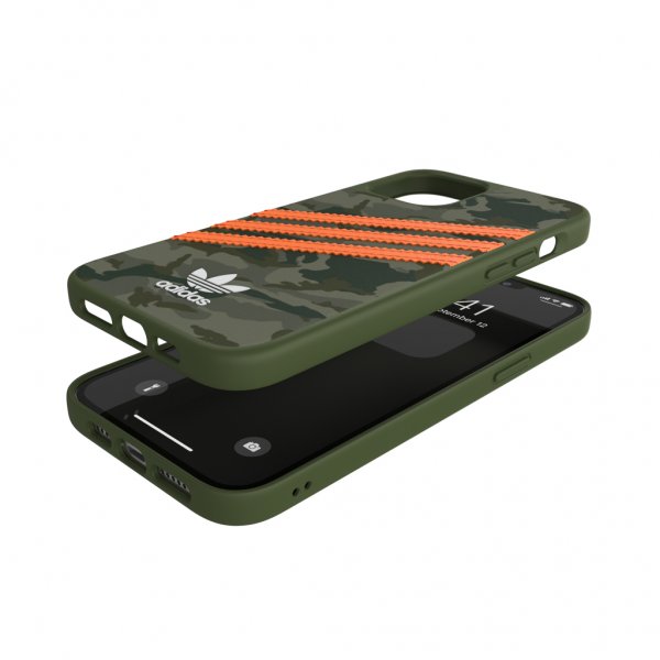 Adidas iPhone 12 Pro Max Deksel Moulded Case PU Camo/Signal Orange