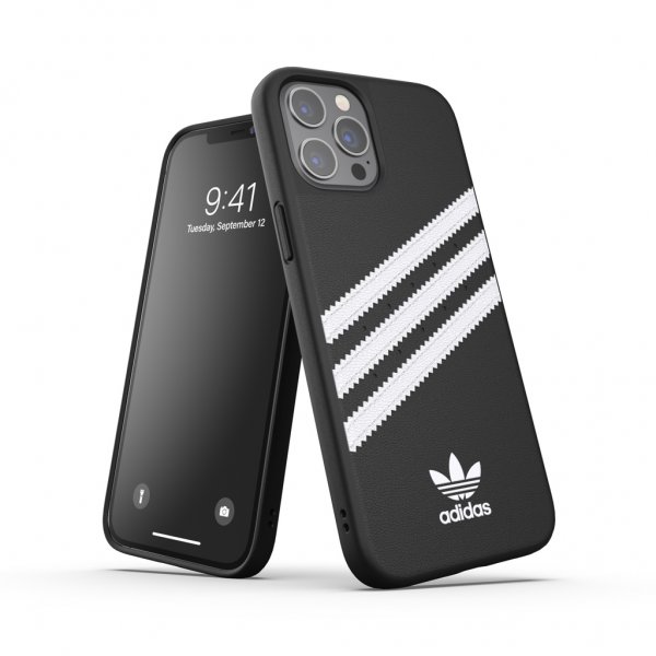 Adidas iPhone 12 Pro Max Deksel Moulded Case PU Svart