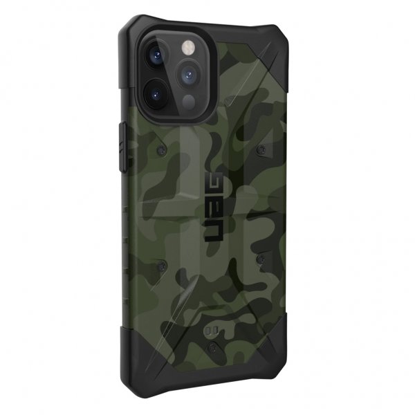 Urban Armor Gear (UAG) iPhone 12 Pro Max Deksel Pathfinder Forest Camo
