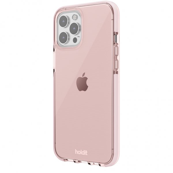 holdit iPhone 12 Pro Max Deksel Seethru Blush Pink