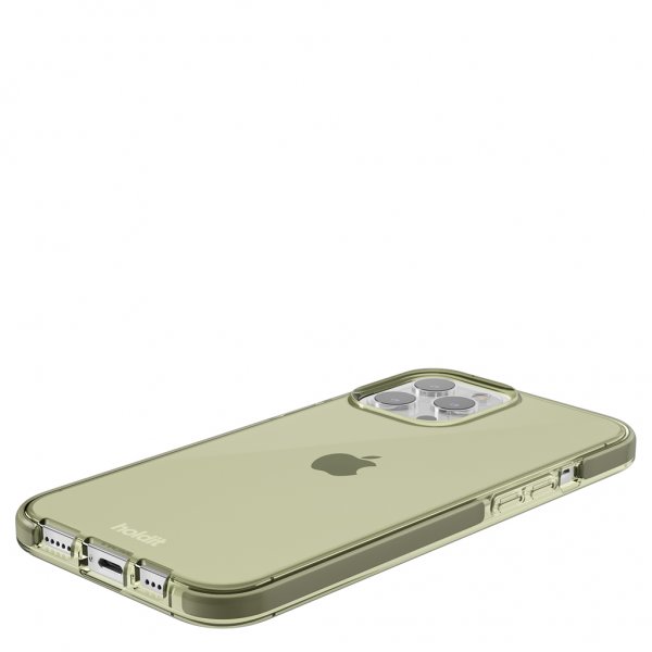 holdit iPhone 12 Pro Max Deksel Seethru Khaki Green