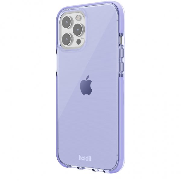 holdit iPhone 12 Pro Max Deksel Seethru Lavender