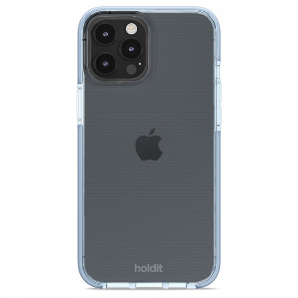 holdit iPhone 12 Pro Max Deksel Seethru Mineral Blue