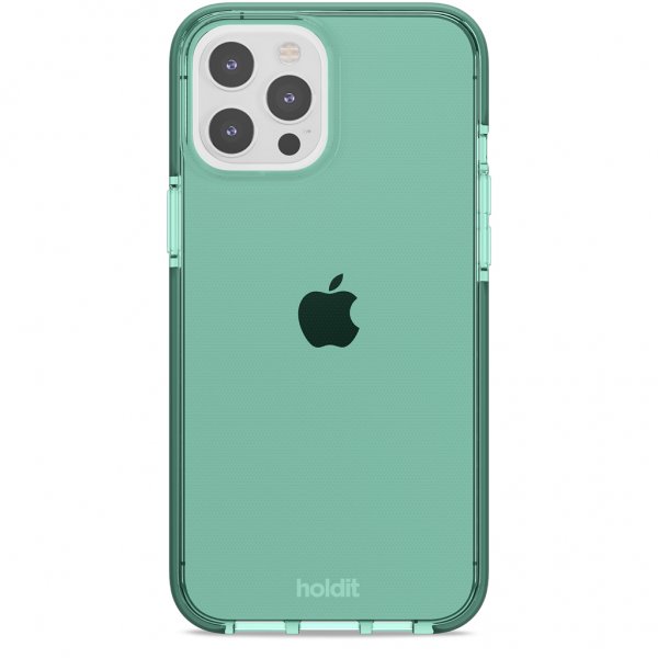 holdit iPhone 12 Pro Max Deksel Seethru Moss Green