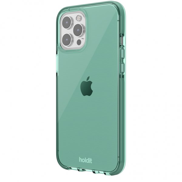 holdit iPhone 12 Pro Max Deksel Seethru Moss Green