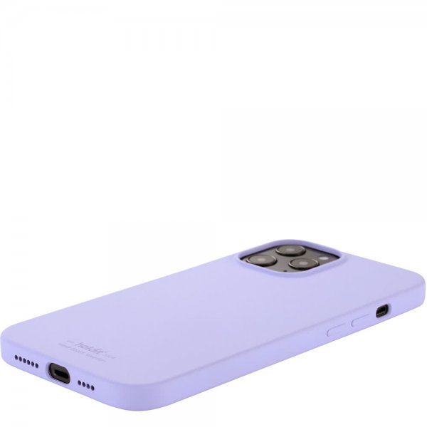 holdit iPhone 12 Pro Max Deksel Silikon Lavender