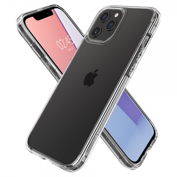 Spigen iPhone 12 Pro Max Deksel Ultra Hybrid Crystal Clear