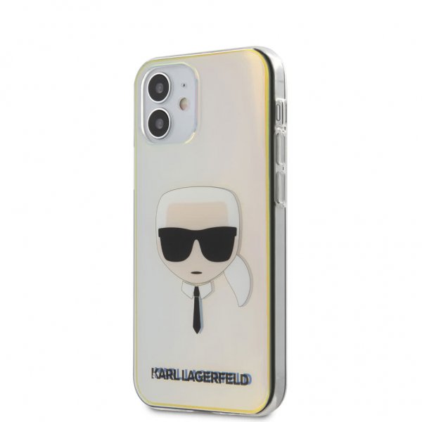 Karl Lagerfeld iPhone 12 Mini Deksel Iconic Cover Iridescent