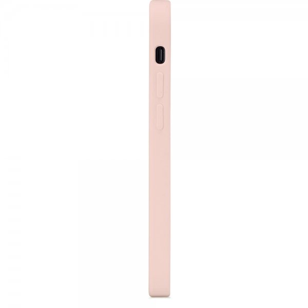 holdit iPhone 12 Mini Deksel Silikon Blush Pink