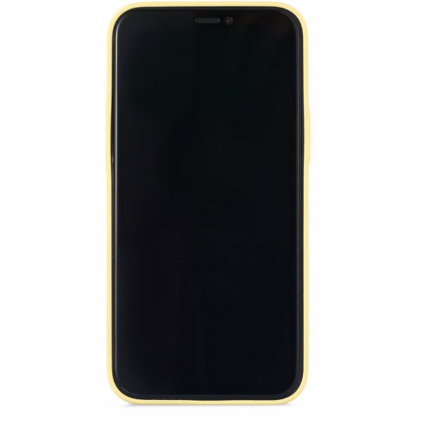 holdit iPhone 12 Mini Deksel Silikon Gul