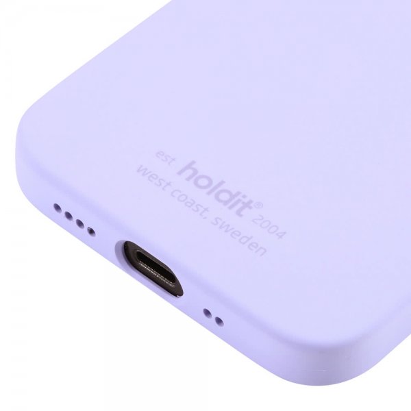 holdit iPhone 12 Mini Deksel Silikon Lavender