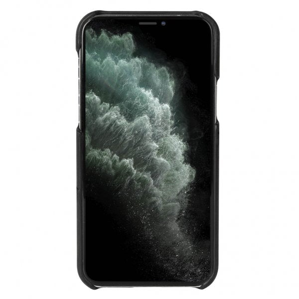 Krusell iPhone 12/iPhone 12 Pro Deksel Sunne CardCover Vintage Black