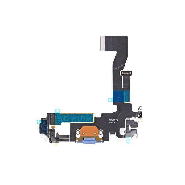 iPhone 12/12 Pro ladekontakt flexkabel - blå