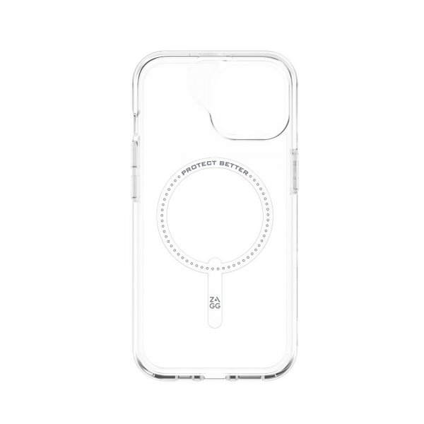 Zagg iPhone 13/14/15/16e/17e Deksel Crystal Palace Snap Transparent