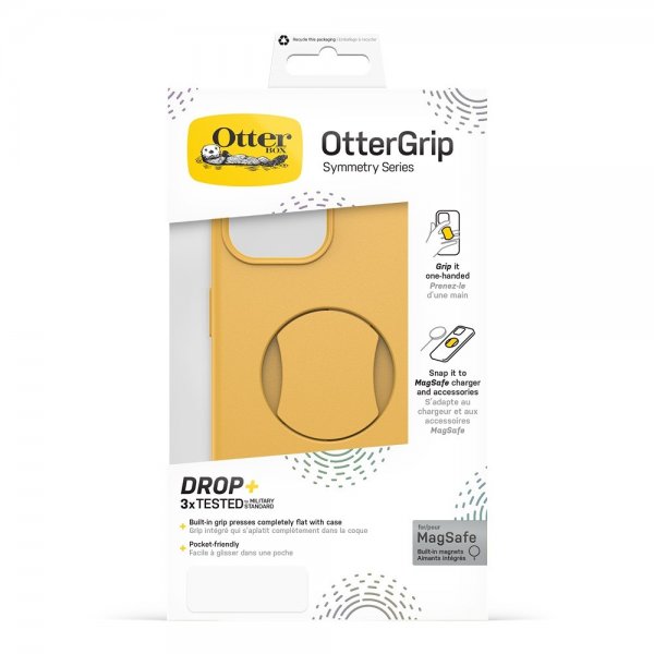 Otterbox iPhone 13/14/15 Deksel OtterGrip Symmetry MagSafe Aspen Gleam