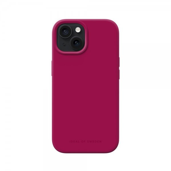 Ideal of Sweden iPhone 13/14/15 Deksel Silicone Case MagSafe Magenta