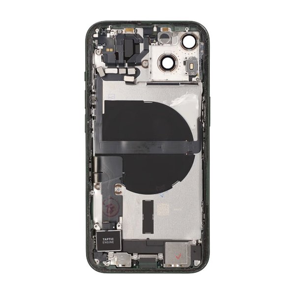 iPhone 13 bakside med komplett ramme - grønn