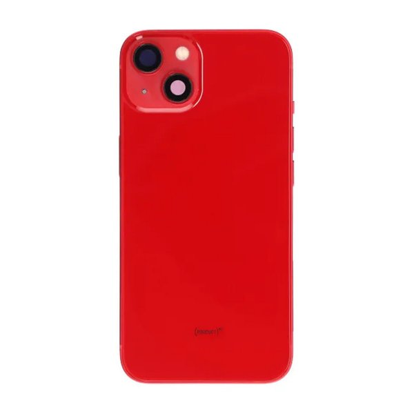 iPhone 13 bakside med komplett ramme OEM - rød