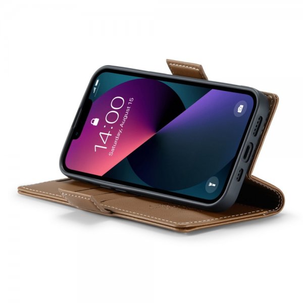 CaseMe iPhone 13 Etui 023 Series Brun