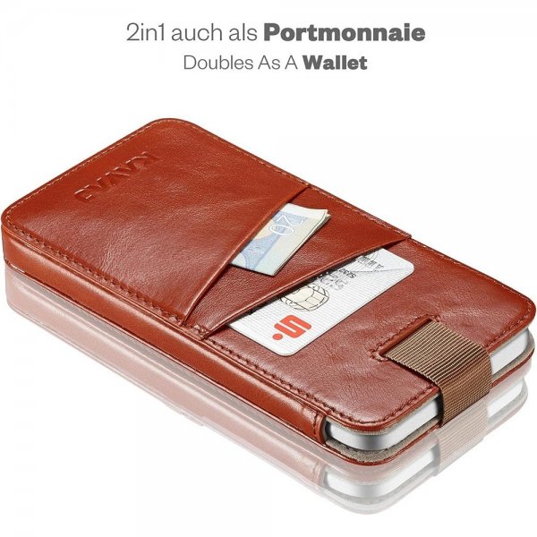 Kavaj iPhone 13 Etui Miami Brun