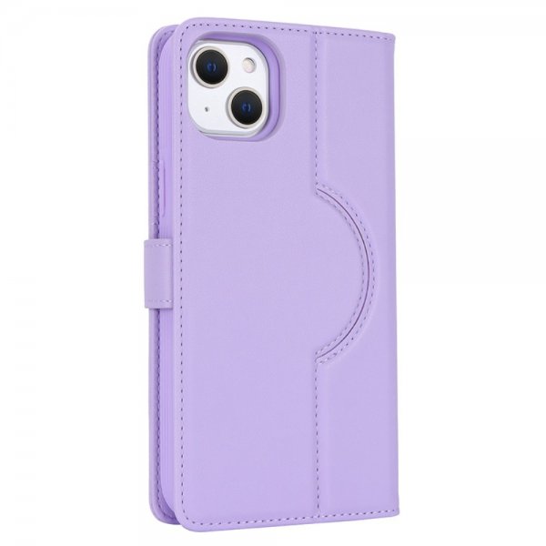 iPhone 13/iPhone 14 Etui Avtagbart Deksel MagSafe Lilla