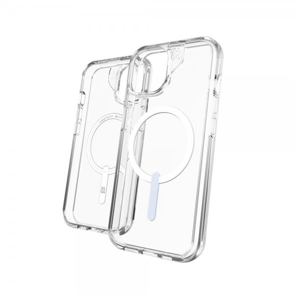 Zagg iPhone 13/iPhone 14/iPhone 15 Deksel Crystal Palace Snap Clear