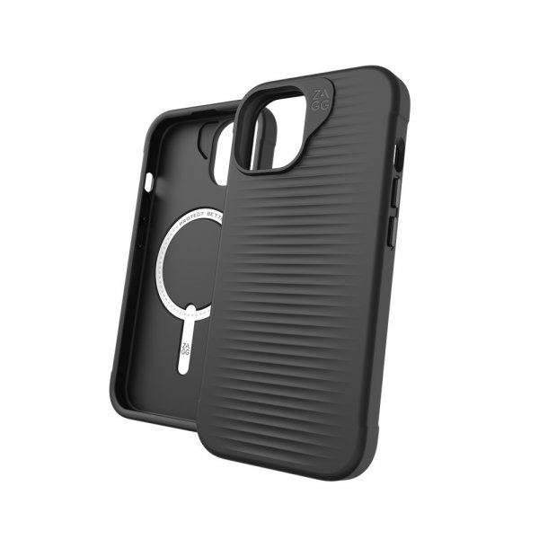 Zagg iPhone 13/iPhone 14/iPhone 15 Deksel Luxe Snap Svart