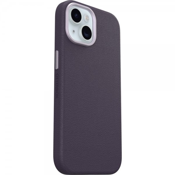 Otterbox iPhone 13/14/15 Deksel Symmetry Cactus Leather MagSafe Plum Luxe
