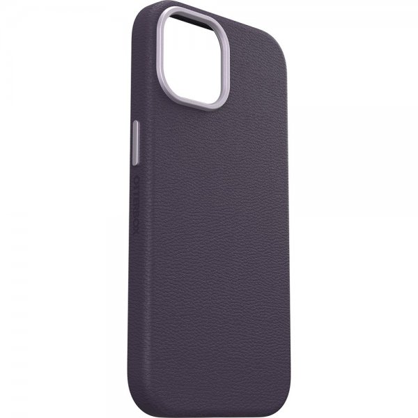 Otterbox iPhone 13/14/15 Deksel Symmetry Cactus Leather MagSafe Plum Luxe