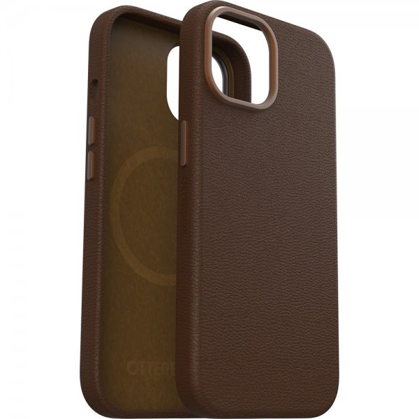 Otterbox iPhone 13/14/15 Deksel Symmetry Cactus Leather MagSafe Rich Adobe