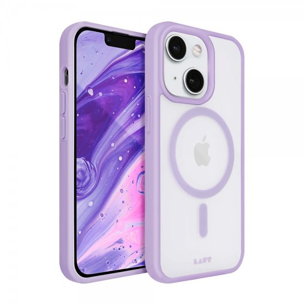 LAUT iPhone 13/iPhone 14 Deksel Huex Protect MagSafe Lavendel
