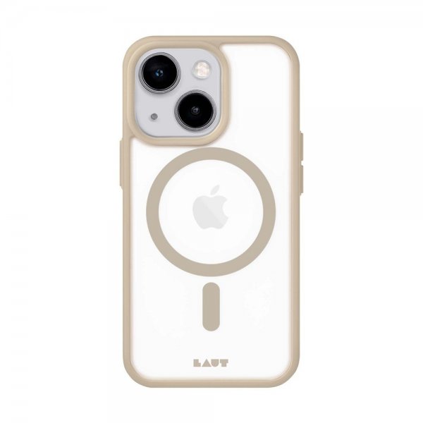 LAUT iPhone 13/iPhone 14 Deksel Huex Protect MagSafe Sand